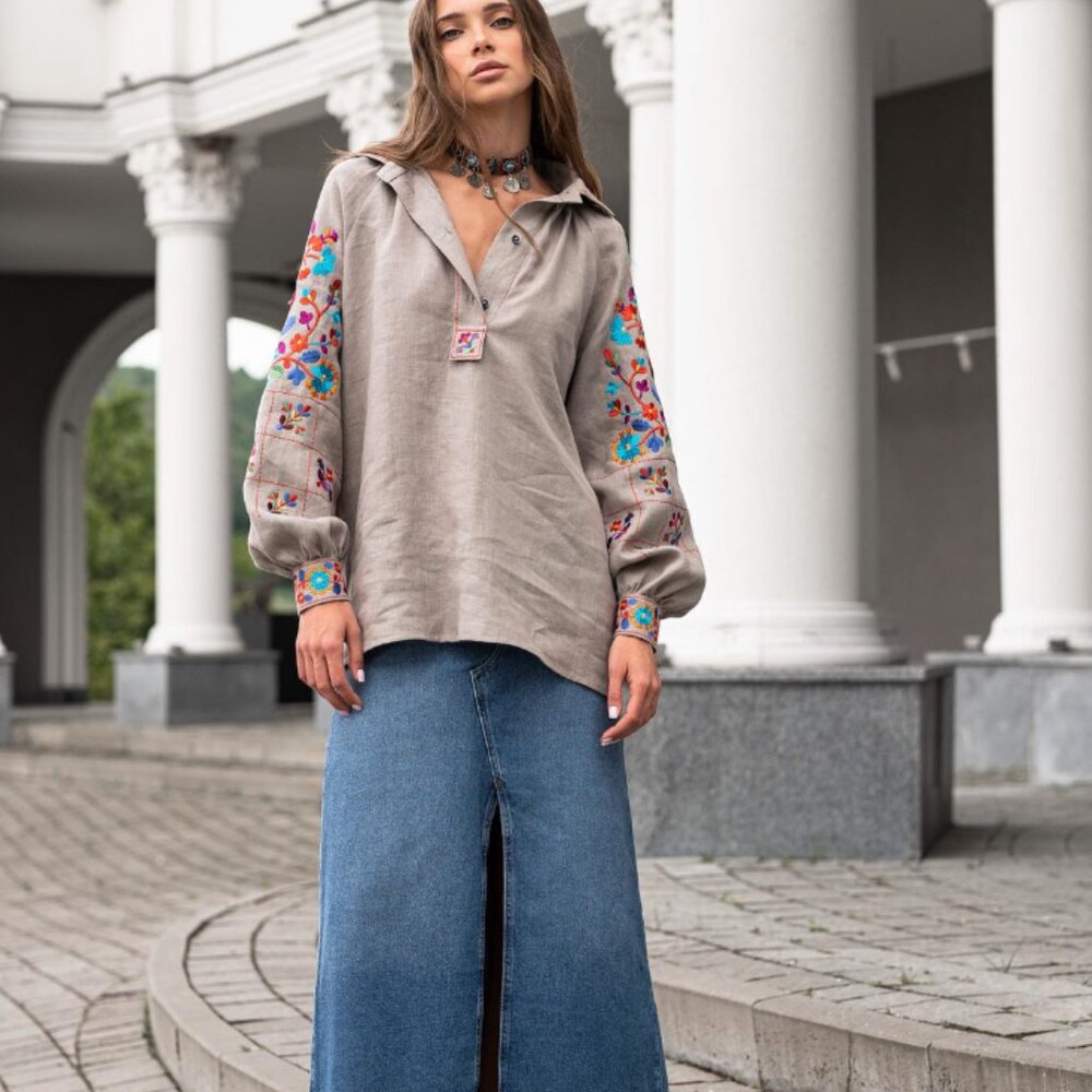 Ukrainian embroidery shirt